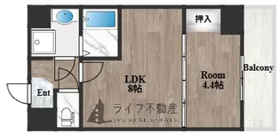SFIDA森ノ宮【9階】の間取り