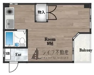 エトワールヴィル-R永和駅前【3階】の間取り