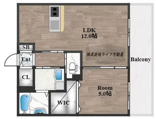 Breeze Court【2階】の間取り