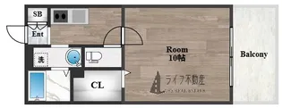 カーサソレーユ【2階】の間取り