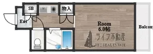エムロード玉造【6階】の間取り