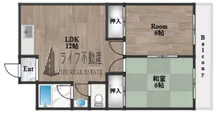 エクセル鴻池【2階】の間取り