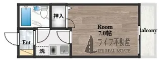 ドゥ・クレサンテーム【2階】の間取り
