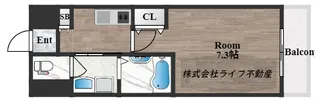 ハイラインⅡ【5階】の間取り