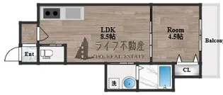 Good Life小阪本町【2階】の間取り