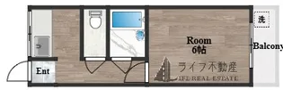 ラフォーレ新石切 【2階】の間取り