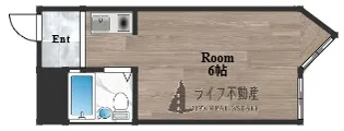プレアール新深江【4階】の間取り