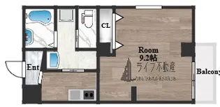 エヌエムトラントシス【2階】の間取り