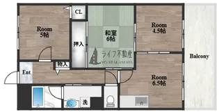 グランドールY2【102号室】の間取り
