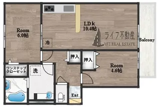 コンフォートガーデン【2階】の間取り