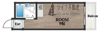 コスモピア【3階】の間取り
