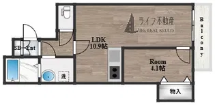 KOGI Residence 岩田町【2階】の間取り