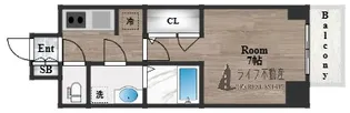 S-RESIDENCE高井田Central【2階】の間取り