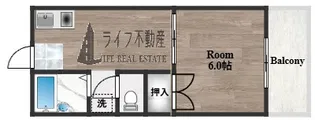 ディアコートティアラ【1階】の間取り