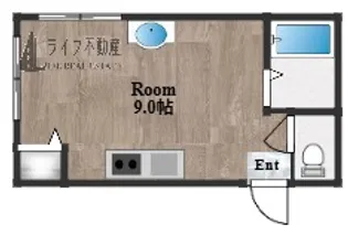 浦田マンション【3階】の間取り
