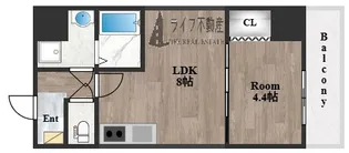 SFIDA森ノ宮【9階】の間取り