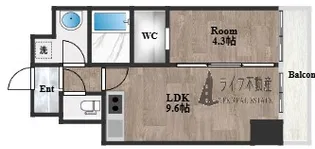 ハイラインⅤ【14階】の間取り