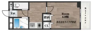 サンモール【4階】の間取り