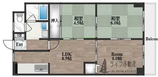 セレノ・ハイム川本【6階】の間取り