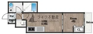 D porta eos【2階】の間取り