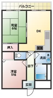 藤ハイツ【3階】の間取り