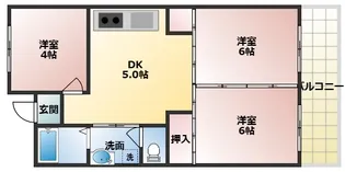 ファミールウエダ【2階】の間取り