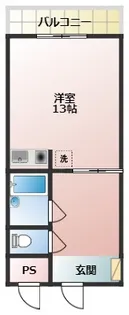 ヤマセンビル【3階】の間取り