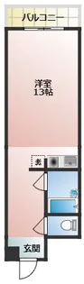 ヤマセンビル【4階】の間取り