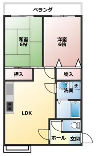 Liberty Bell【2階】の間取り