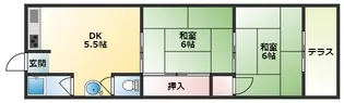 森田ハイツ【1階】の間取り