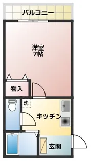 ヴェルディ王寺【3階】の間取り