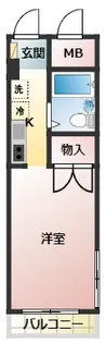 リオグランデー由希【3階】の間取り