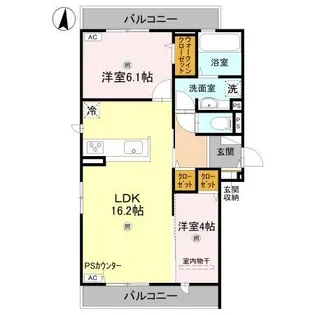 loup de mer【2階】の間取り