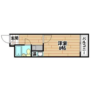 初芝ハイツ【111号室】の間取り