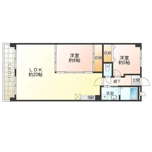 ルミエール【402号室】の間取り