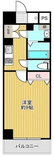 プレッツァ中百舌鳥【402号室】の間取り