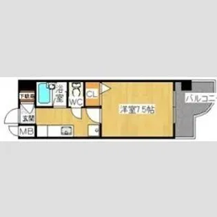 IBC中百舌鳥【203号室】の間取り