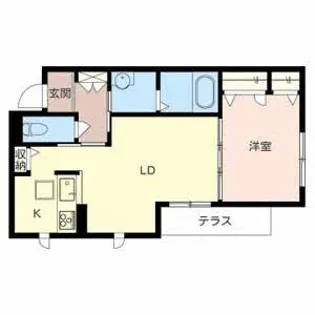 アネックス寿【403号室】の間取り