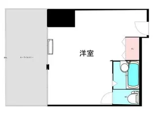 富岡ビル【503号室】の間取り