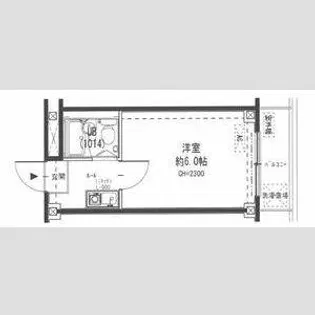 ゴールドクレスト【402号室】の間取り