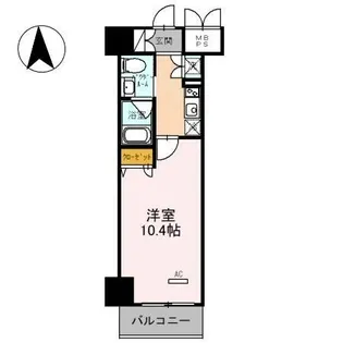 フェニックスレジデンス堺東【1217号室】の間取り
