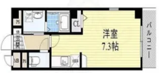 イーストウエノシバ【101号室】の間取り