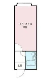 ルネッサンス中町【2階】の間取り