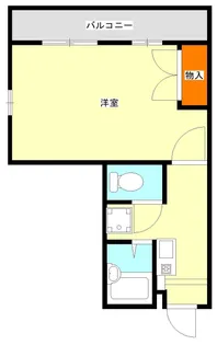 ハイツファニー【2階】の間取り