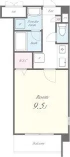 シェリールソル【3階】の間取り