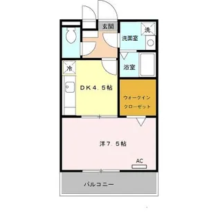 ヴィラージュなかもず【3階】の間取り