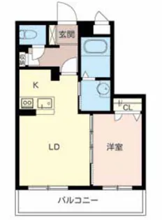 グランシェクル浜寺公園【2階】の間取り