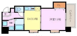 プリエール石津【7階】の間取り