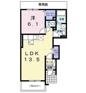 大阪府堺市中区辻之【アパート】の間取り