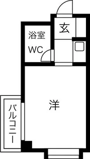 ファントム中百舌鳥【1階】の間取り